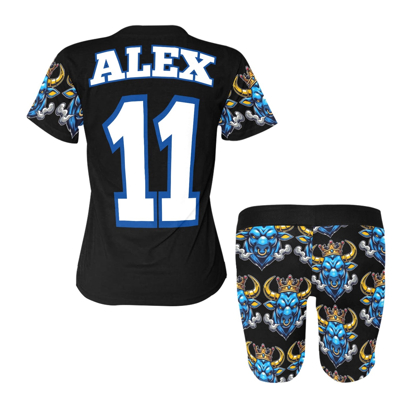 Gwen Cherry Park Women's Short Yoga Set