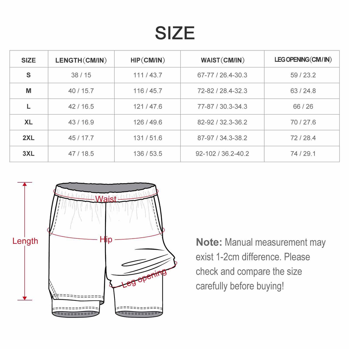 Chief Men's Sports Beach Shorts