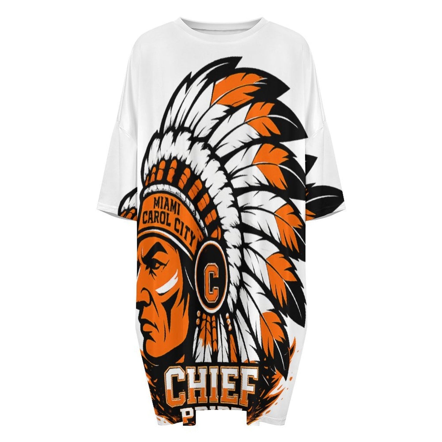 CHIEFS OVERSIZED TEE Women's Oversized T- Shirt Loungewear