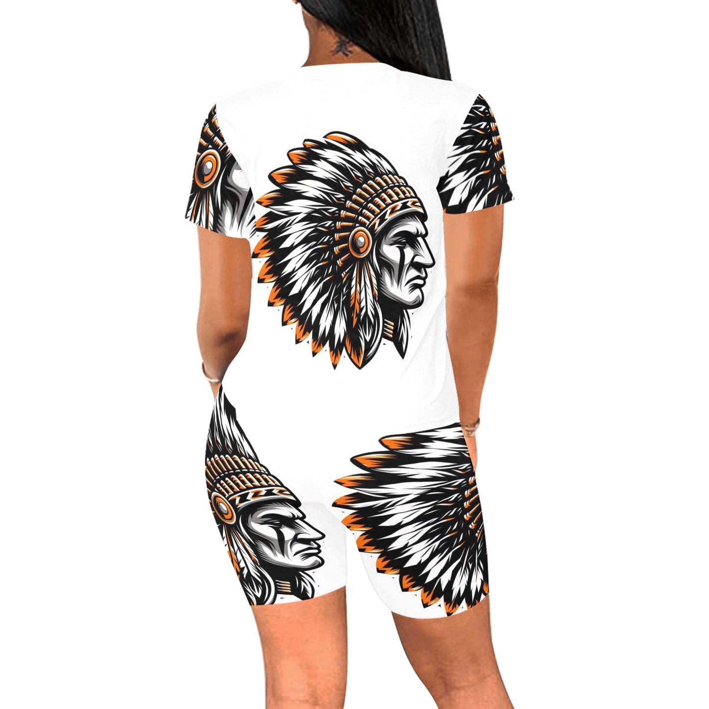 CHIEF HEAD Women's Short Yoga Set