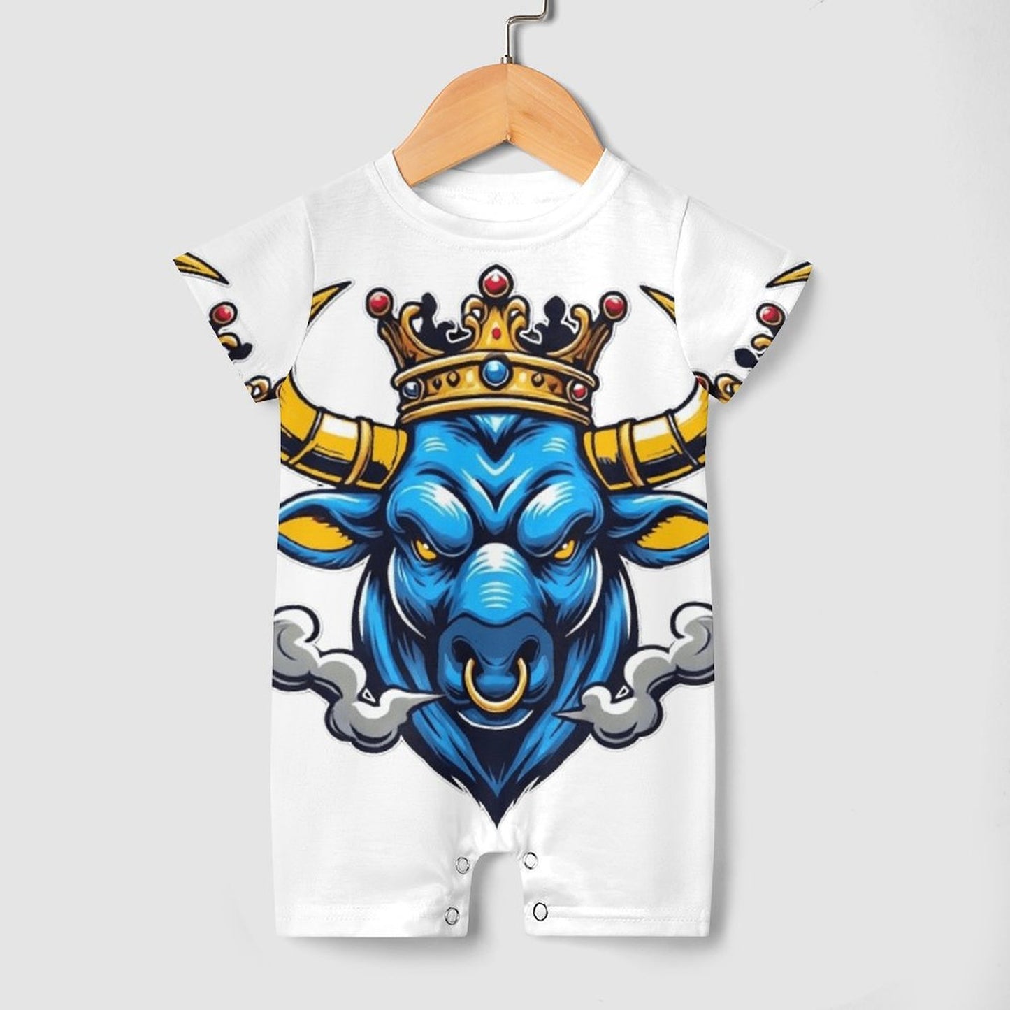 Baby Bull Short Sleeve Baby Romper