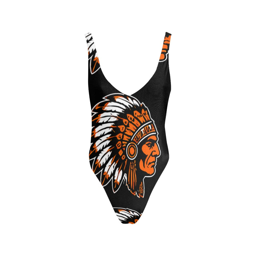 Sexy Low Back One-Piece Swimsuit