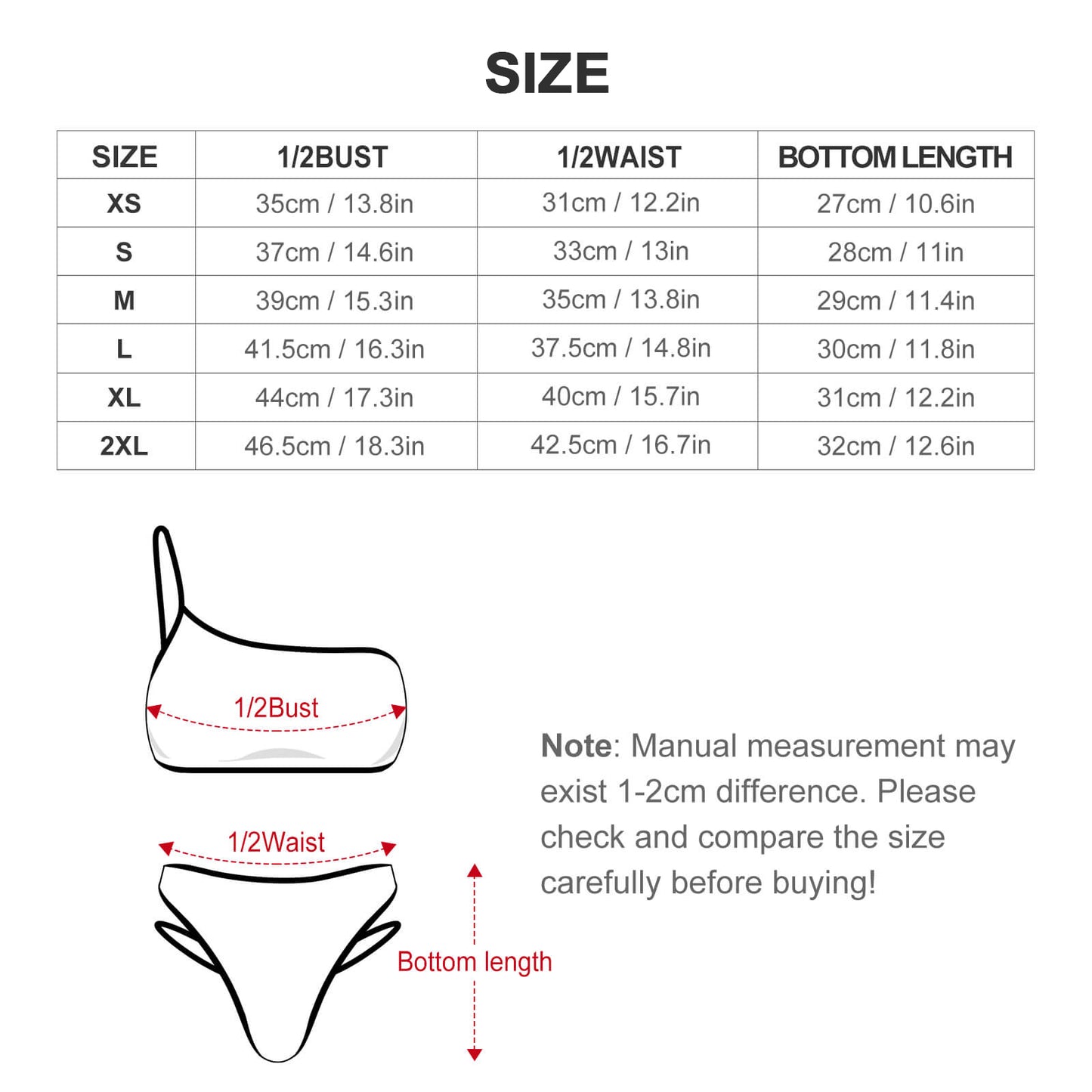 Chief's Black Out Bikini Swimsuit