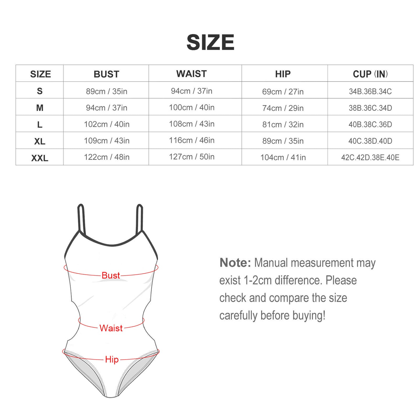 Chief Overall Bathing Suit Women Cut Out Sides One Piece Swimsuit