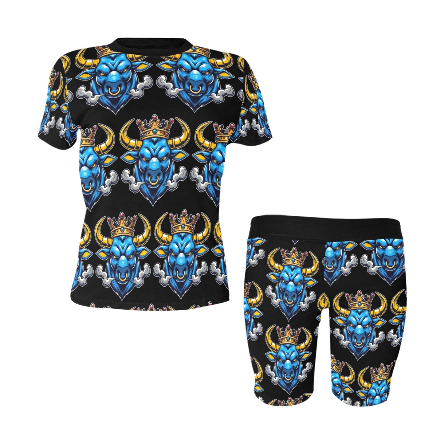Gwen Cherry Park  Women's Short Yoga Set
