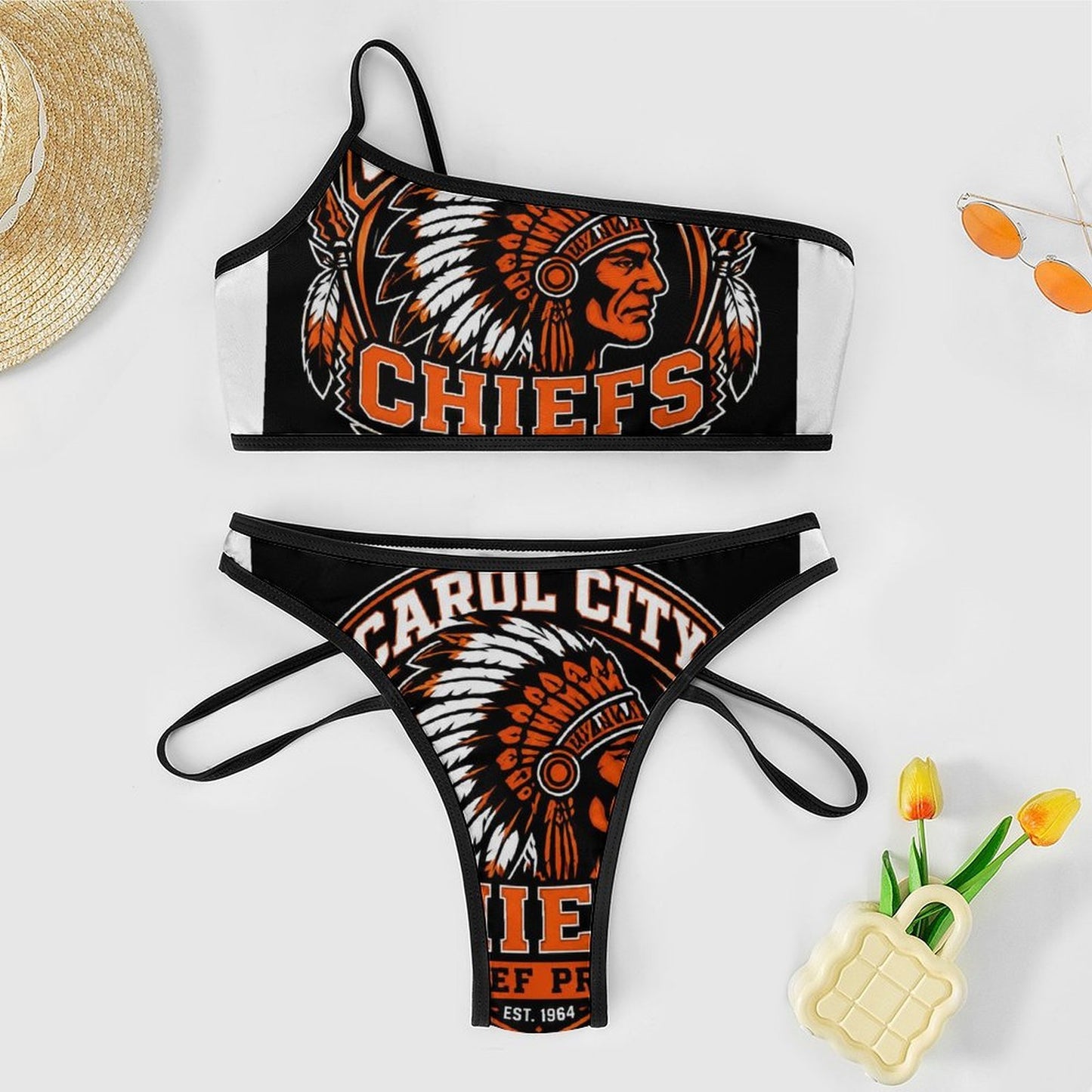 Chief's Black Out Bikini Swimsuit