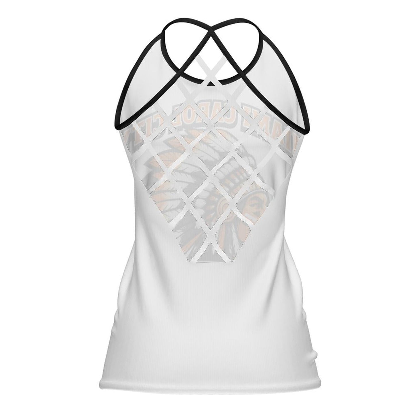 MCC Women's Tank Women's Criss-Cross Open Back Tank Top