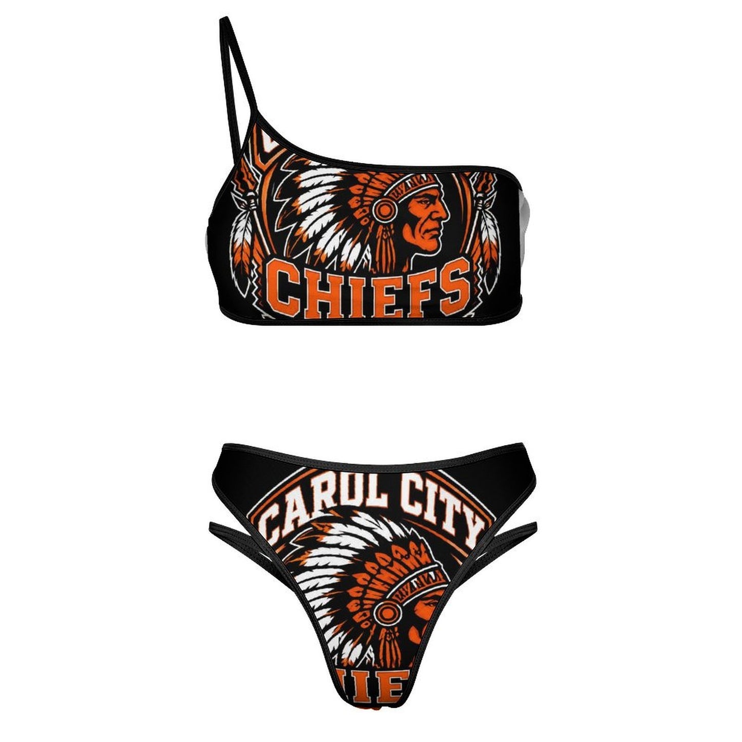 Chief's Black Out Bikini Swimsuit