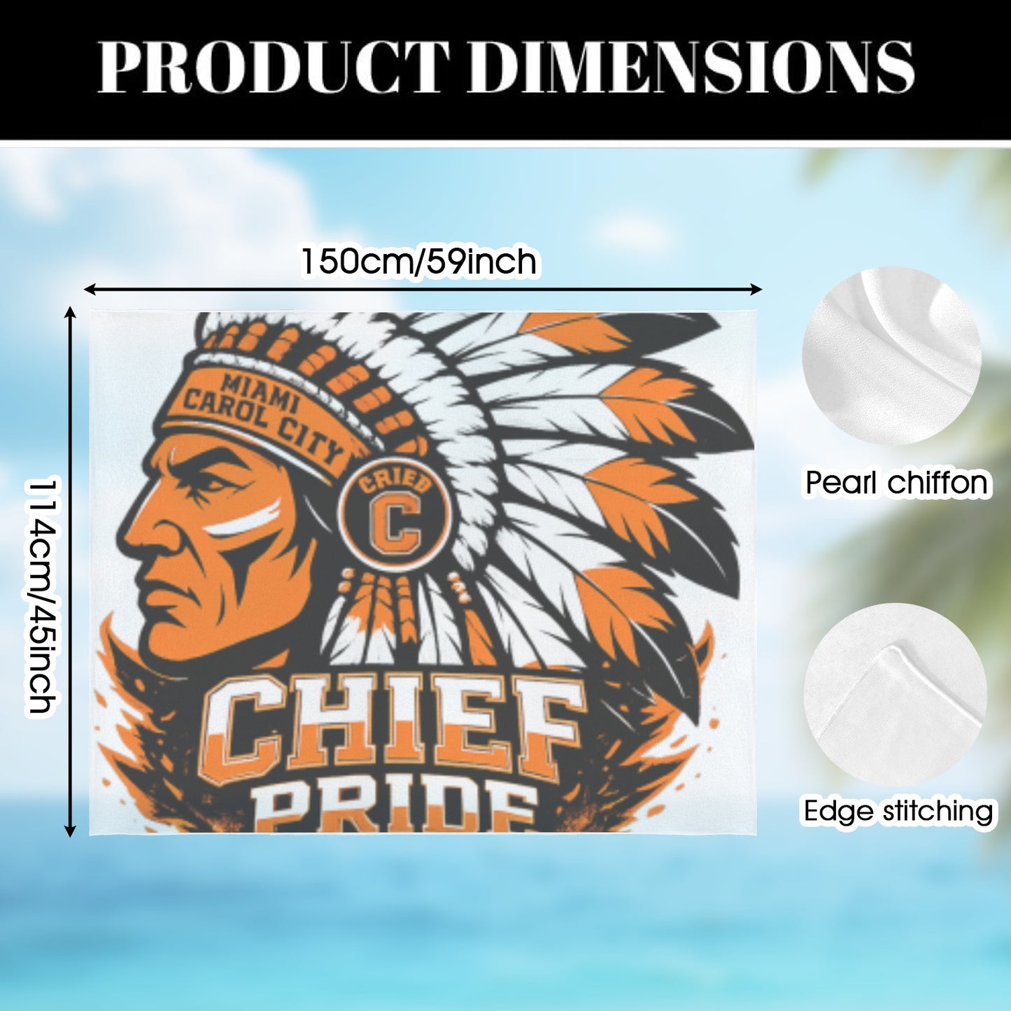 Chief Wrap Beach Sarong