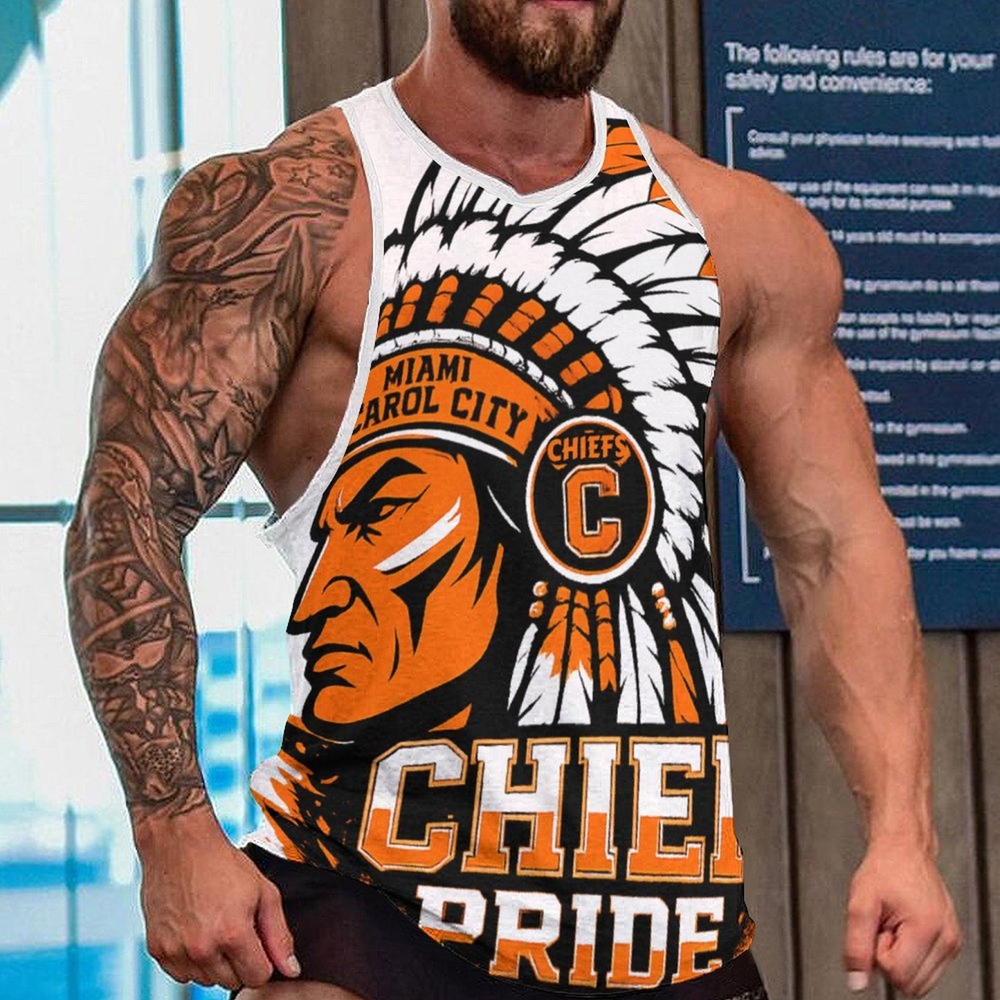 Chiefs All Over Tank Top