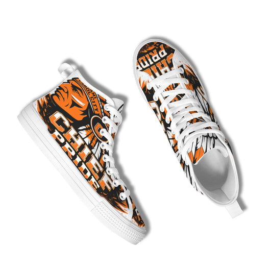 Chief Pride Tennis Vancouver High Top Men's Canvas Shoes-New