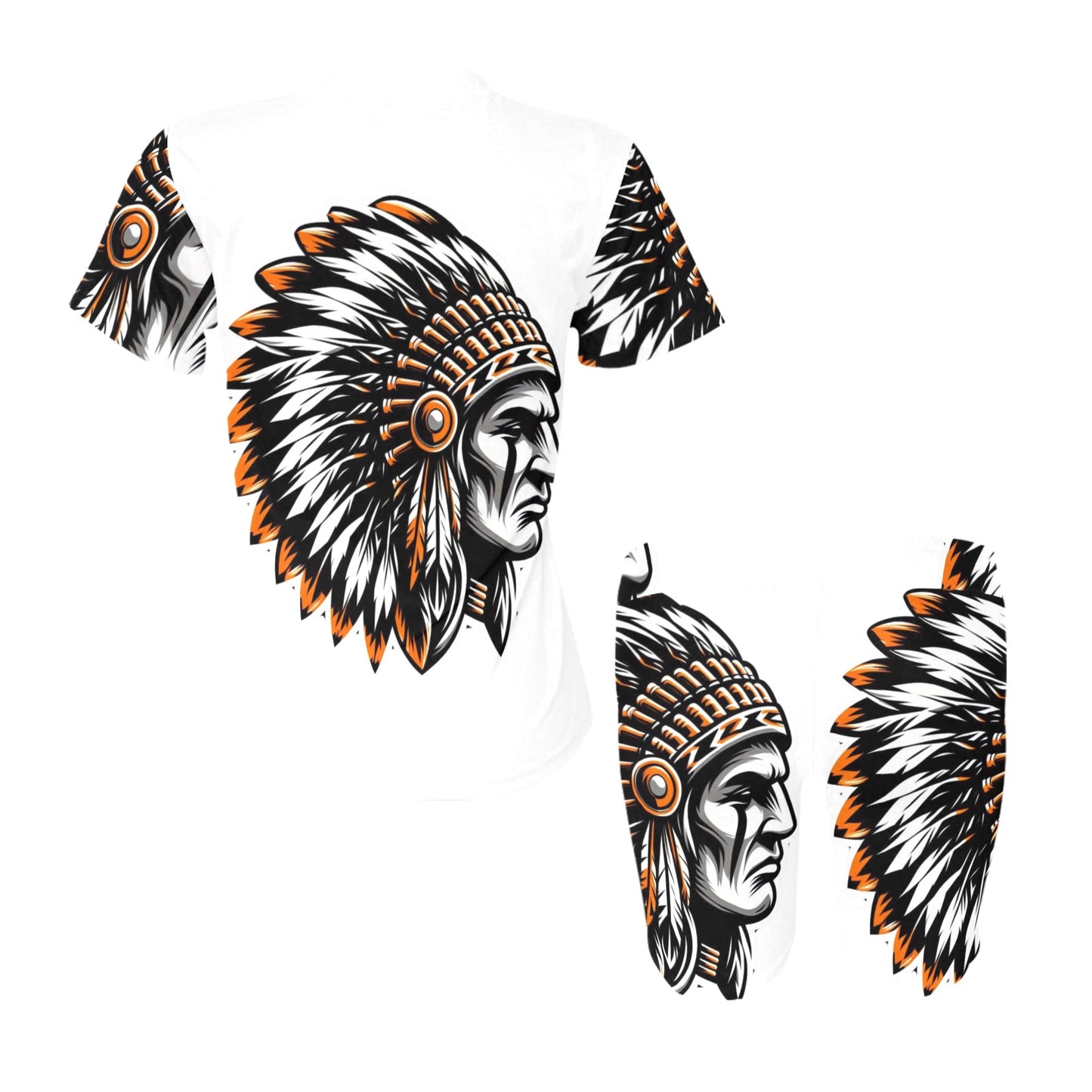 CHIEF HEAD Women's Short Yoga Set