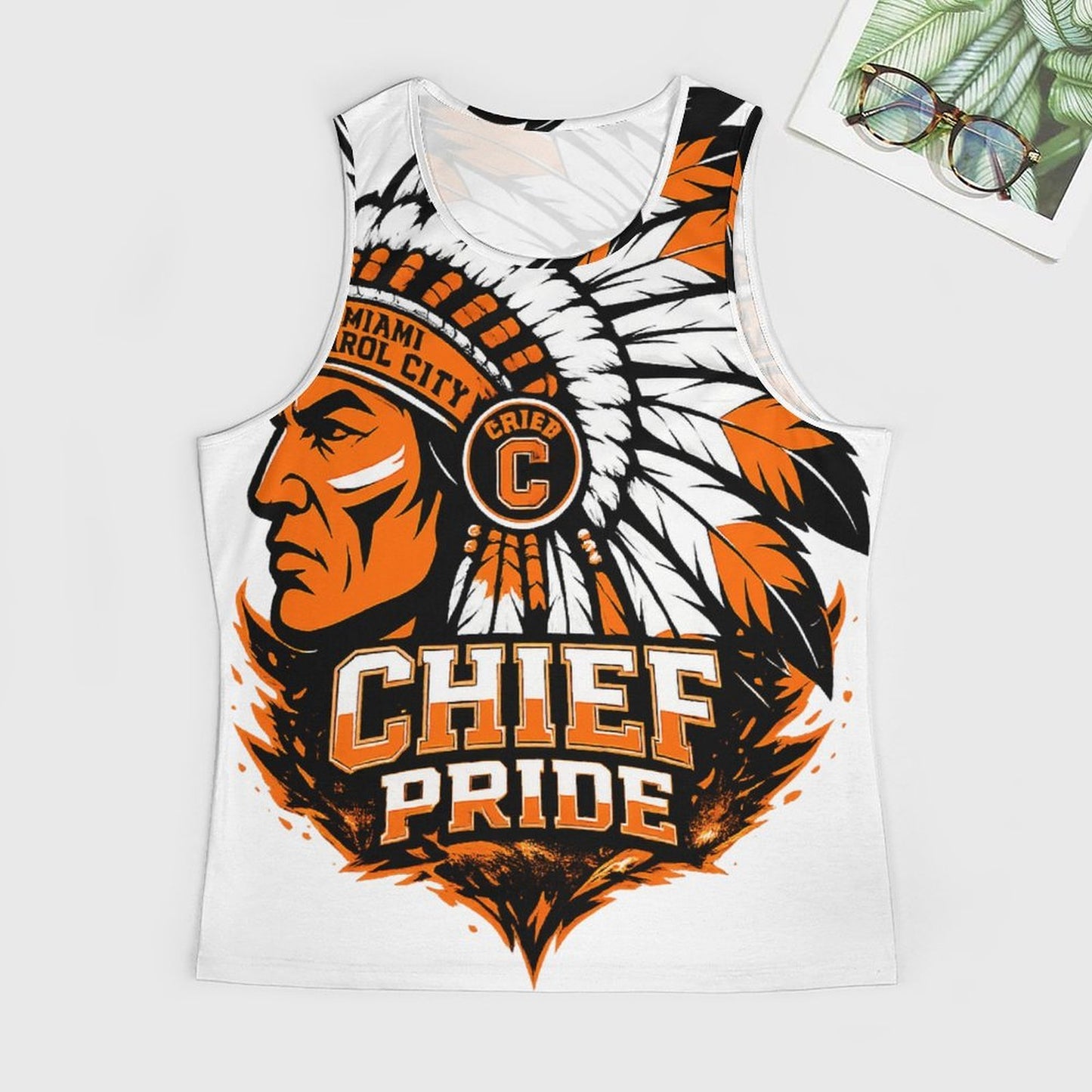 Chief's All Over Print Tank Top