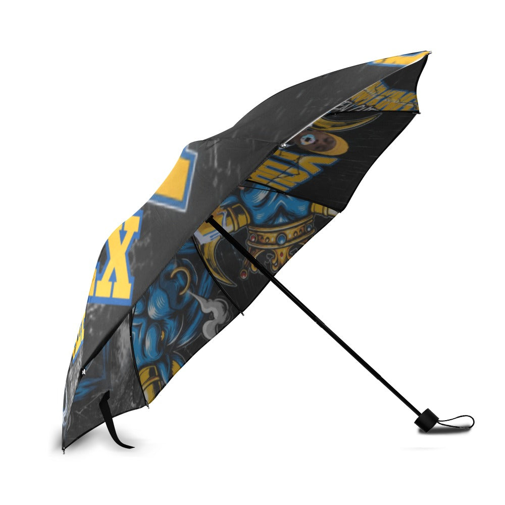 Gwen Cherry Bulls Foldable Umbrella