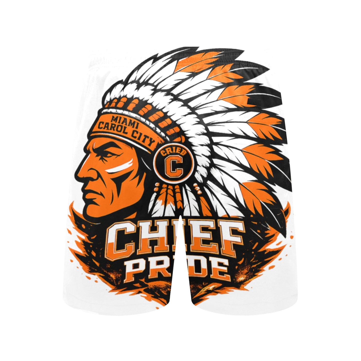 Chief's Men's Mid-Length Beach Shorts