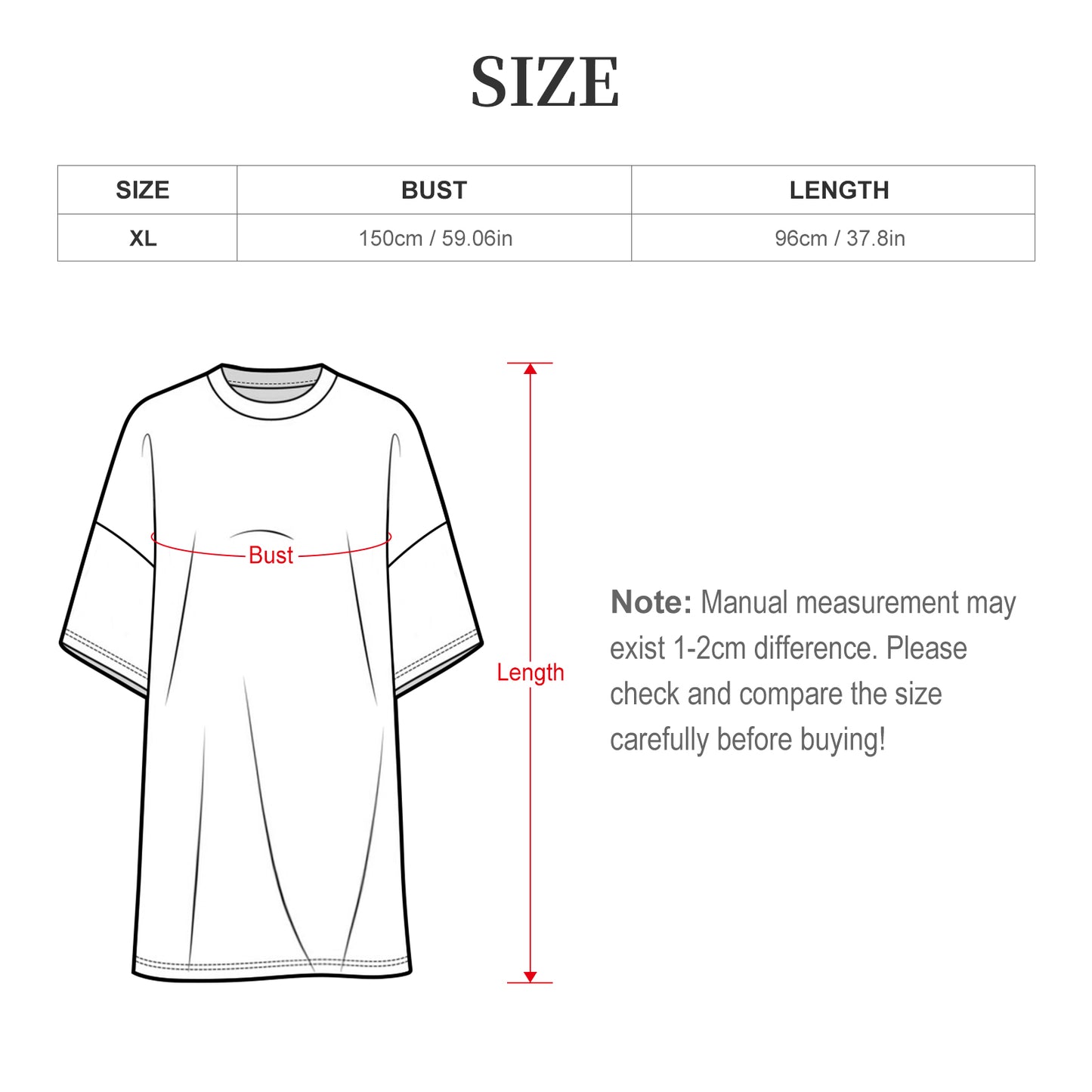 CHIEFS OVERSIZED TEE Women's Oversized T- Shirt Loungewear