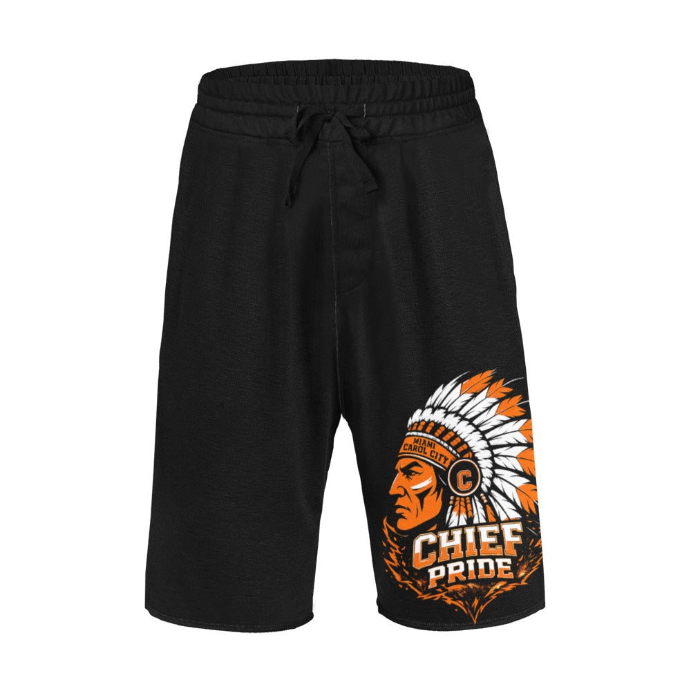 Black Single Chief Head Trunks Casual Shorts